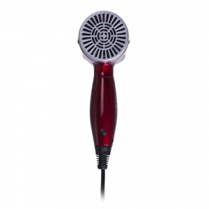 Uscator de par de voiaj si pentru acasa, 2 trepte de viteza, 1400W, concentrator de aer, rosu [3]