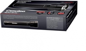 Lanterna Camelion T10 , HyberBrite Reincarcabila acumulator mare 3x R20 fabricatie din aluminiu, rezistente la apa, bec superluminos cree. Lanterne folosite de jandarmeria Germana [1]