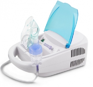 Aparat de aerosoli nebulizator cu compresor, kit complet de accesorii inclus [1]