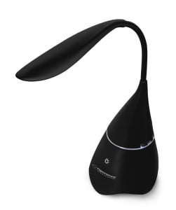 Boxa Charm cu lampa LED si Bluetooth, aux in, distanta 10m, acumulator Li-poly: 1200mAh, negru [2]