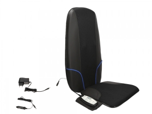 Saltea masaj Shiatsu cu incalzire si rotatii, acoperire 3 zone corporale, 3 trepte viteza, 10 programe, timer integrat, actionare usoara cu telecomanda [4]