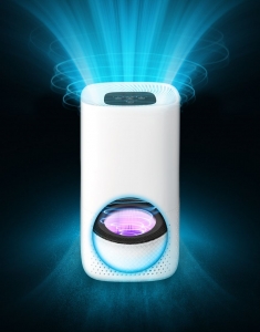 Purificator de aer Lanaform cu 3 filtre, carbon, pre-filtru si HEPA E11, carbon, lumina UV, 4 niveluri de functionare, timer 2, 4, 8h [6]