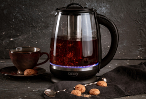 Cana electrica cu reglare temperatura 60-100 ° C si filtru ceai Camry 2l [10]