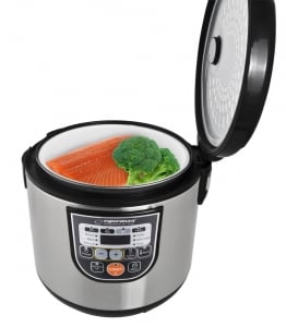 Multicooker din inox cuva 5L, panou comanda digitala smart cu 11 functii presetate sau programabile [2]