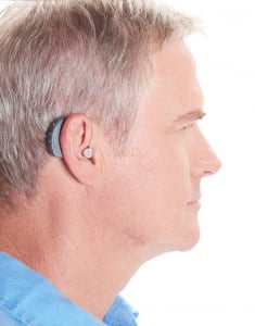 Aparat auditiv medical Lanaform retroauricular amplificare 140db culoarea gri [4]