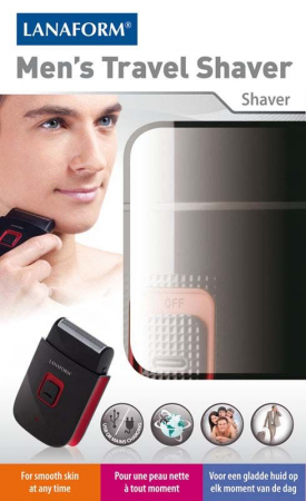Aparat de ras mini pentru calatorii cu acumulator incorporat cap plutitor 7000 rpm Lanaform [2]