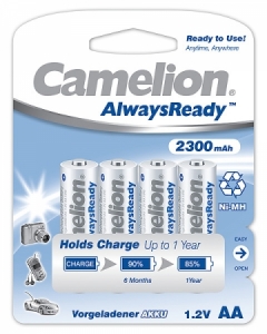 Selfie stick-uri - Acumulatori  R06, 2300 mAh, blister de 4 buc , Always Ready,Brand Camelion