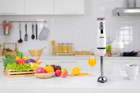 Blender  2in1 MS4624 cu functie turbo 1000w  vas coktail 600ml cu capac ermetic [5]