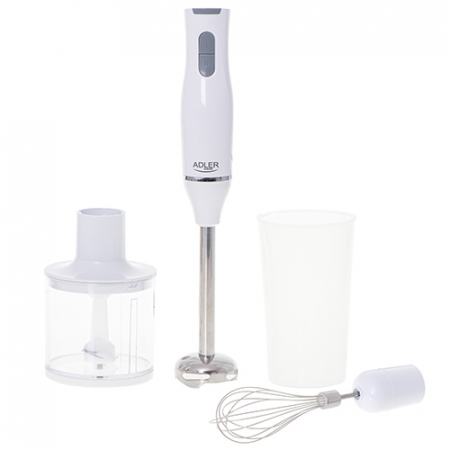 Blender chopper si mixer 3 in 1 din otel inoxidabil cu 2 vase gradate de 450 ml si 750 ml AD4620 [4]
