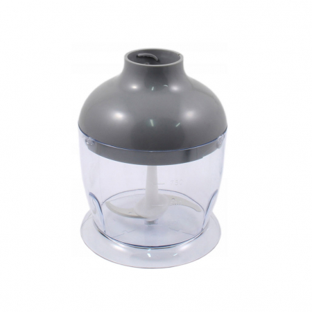 Blender chopper si mixer 3 in 1 din otel inoxidabil cu 2 vase gradate de 500 ml si 750 ml Esperanza Gri [2]