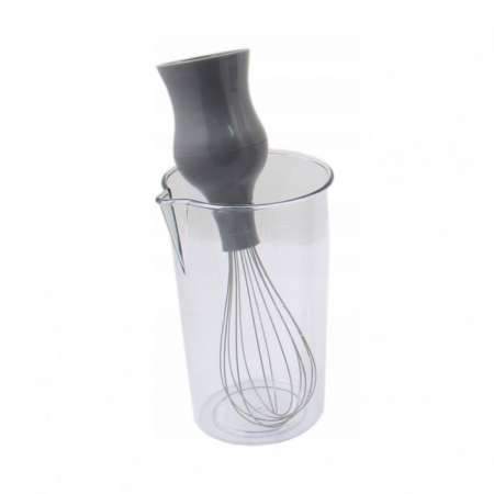 Blender chopper si mixer 3 in 1 din otel inoxidabil cu 2 vase gradate de 500 ml si 750 ml Esperanza Gri [5]