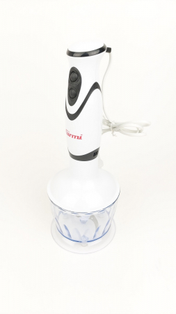 Blender chopper si mixer 3 in 1 din otel inoxidabil cu 2 vase gradate de 500 ml si 750 ml Girmi MX15 [8]