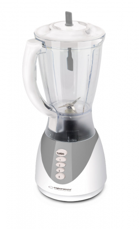 Blender multifunctional 1.5 l, 4 trepte de viteza, functie TURBO cutit dur de inox pentru spargerea cuburilor de gheata culoare gri [3]