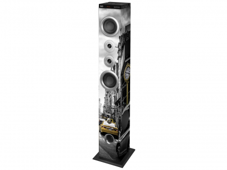 Boxa turn 100cm   Trevi Italia 0XT10451  All in One 3 difuzoare+surround+woofer+bass reflex, Bluetooth, USB, SD, AUX-IN jack 3.5, USB Charge, telecomanda 50W [0]