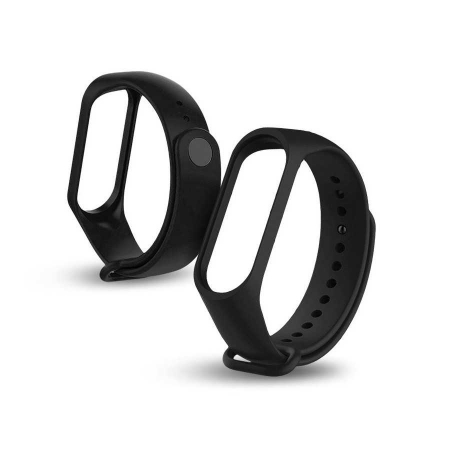 Bratara de schimb pentru smarwatch M5/M7 silicon negru [1]