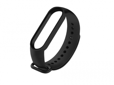 Bratara de schimb pentru smarwatch M5/M7 silicon negru [0]