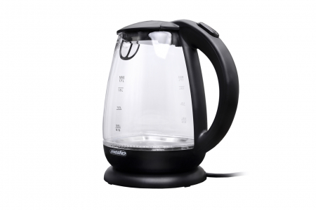 Cana electrica din sticla, iluminare din baza, putere 2200W, capacitate 1.7L, oprire automata MEMS1263 [4]