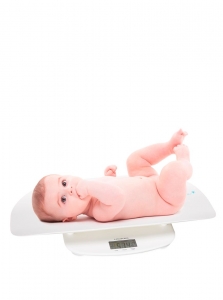 Cantar de bebelusi Lanaform - Evolutive 2 in 1 cu tava detasabila, sistem de stabilizare a greutatii, precizie 5 g, capacitate max 150 kg, oprire automata, alerta baterie si supraincarcare, functie to [2]
