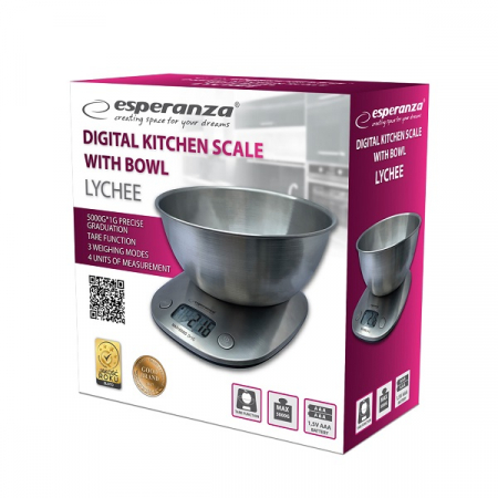 Cantar de bucatarie cu bol inox [1]