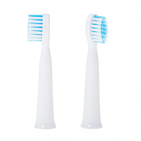 Set periuta de dinti electrica sonicare MEAD2175 cu acumulator incorporat, 30000 VPM, 3 moduri de lucru, 2 capete rezerva oprire automata si memento 30 secunde rezistenta la socuri si apa [2]