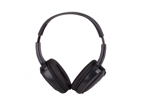 Casti Wireless stereo compatibile TV  sisteme HI-FI, device-uri cu priza casti 3.5mm 30-20000 hz 75 db negru [2]