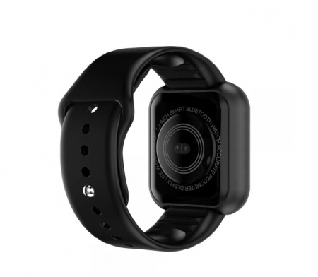 Ceas smartwatch MEL18, Bluetooth, Tensiometru, Pulsoximetru, Ritm Cardiac, Pedometru, Monitorizare Somn, Activitati, Notificari, Negru [5]