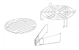 Cuptor cu convectie 12-14l cu utilizare diversa de coacere, prajire, gratar, abur, cuptor, dezghetare, incalzire [3]