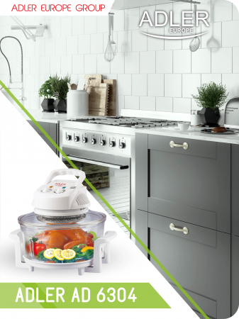 Cuptor tehnologie halogen cu utilizare diversa de coacere, prajire, gratar, cuptor, dezghetare, incalzire CR6305 [1]