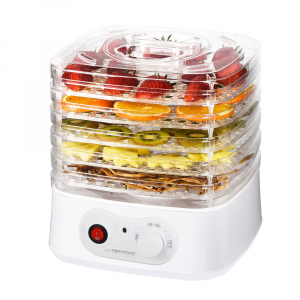 Electrocasnice pentru bucatarie - Deshidrator fructe si legume, plante, flori, 4 tavi, design modern 250W