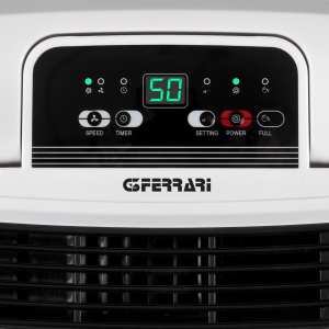 Dezumidificator G3Ferrari 12L/24h, rezervor 2L, flux 105 m3/h, higrostat, timer, control digital [6]