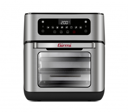 Cuptor cu aer cald multifunctional Girmi Genio FG96 cu 9 programe, ecran digital, 11L, accesorii, timer si reglare temperatura [8]