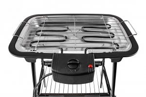 Gratar electric 2 in 1 pentru masa sau gradina, 2000W, reglare temperatura, termostat [2]