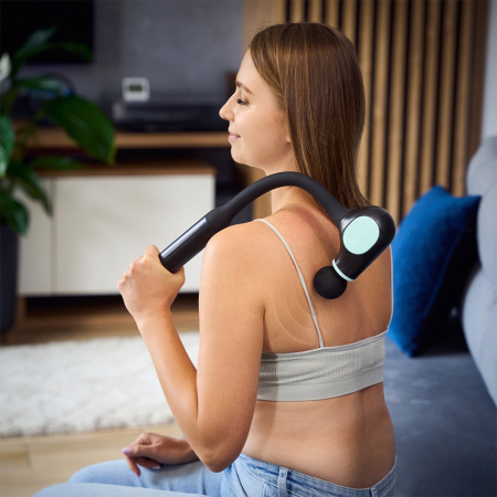 Medivon Drift Flexible aparat masaj terapie musculara cu percutie pentru zone greu accesibile 5 niveluri intensitate 4 programe acumulator propriu [4]