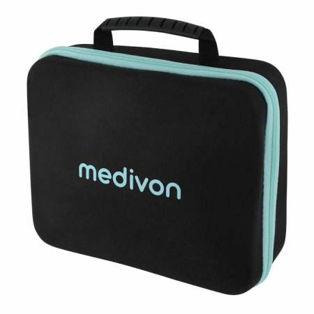 Medivon Gun Active X  aparat masaj profesional terapie musculara cu 20 viteze ajustabile de la bland la profund  6 capete interschimbabile acumulator propriu [3]