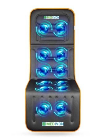 Incalzitoare corporale - Medivon ME 71456 saltea masaj revitalizare si regenerare musculara  12 motoare puncte vibratii cu incalzire in 5 moduri functionare, 175 x 57 cm