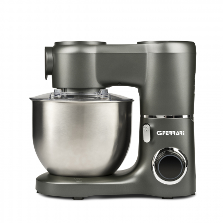 Mixer cu bol 7 litri din otel inoxidabil G3Ferrari Pastaio posibilitate masina tocat si aparate paste 6 viteze si functie Pulse  , putere 1800W max, mixaj 3 kg, negru [7]