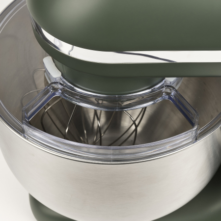 Mixer cu bol 8 litri 1200W max Girmi Italia, profesional 6 viteze si functie Pulse posibilitate aparate paste si masina tocat Green [7]