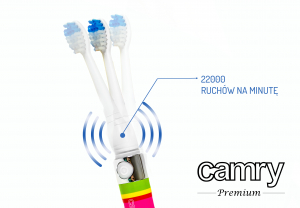 Periuta de dinti sonica cu cap rezereva  22000 miscari pe minut [3]