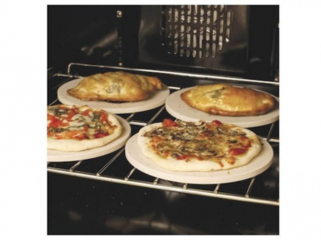 Piatra refractara naturala de schimb pentru cuptor pizza G3Ferrari Delizia din roca dura rezistenta  700 °C  Ø 31 cm  utilizabila si individual gratar, cuptor, aragaz G10180 [2]