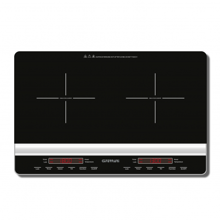 Plita dubla cu inductie ultraslim 5 cm G3Ferrari  3100 W temperatura reglabila 60-240 grade C, timer 3 ore [4]
