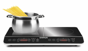Plita electrica cu inductie G3Ferrari - High Tech Chef, 2 ochiuri 3500W, reglare temperatura si putere, control soft touch, timer si afisaj LCD, oprire automata [2]