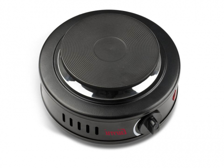 Plita electrica portabila, 500W, LED indicator, protectie termostatica, reglaj temperatura, negru ideala oale mici Girmi PE16 [1]