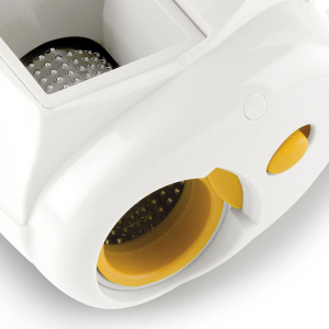 Razatoare electrica reincarcabila pentru branzeturi G3Ferrari  Parmino, 2 role din inox, maner ergonomic, baza incarcare [5]