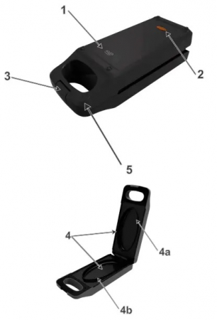 Sandwich maker multifunctional Adler capabil coacere, prajire, gratar cu fata dubla suprafata ovala in cavitate 180x90mm 900W Negru [4]