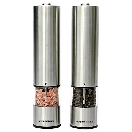 Set 3 rasnite electrice din inox  EKP003I din otel inoxidabil si control finetea macinarii [1]
