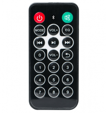 RESIGILAT System boxe active 2.1  cu amplificare 30W  telecomanda, subwoofer bass reflex, conexiune bluetooth, redare MP3,  port USB si micro SD, carcasa lemn gri platinat Trevi Italia -RESIGILAT- [1]