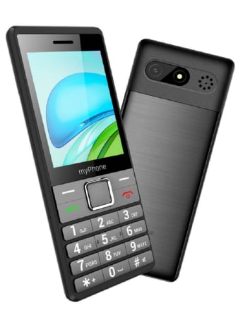 Telefoane pentru seniori - Telefon clasic 4G meniu RO stabil VoLTE ultra slim rezistent carcasa aluminiu ecran foarte mare IPS de 71 mm myPhone7340