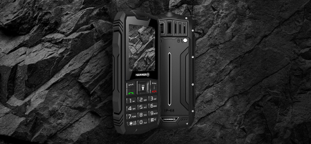 Telefon Hammer TEL000776 meniu RO cu structura ramforsata ecran2.4” Dual Sim rezistent la socuri si apa IP68 baterie 1800 mAh lanterna camera foto,  radio, inregistrare convorbiri [7]