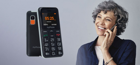 Telefon seniori meniu RO butoane mari ecran 2.7" camera foto radio FM difuzor lanterna functie SOS bluetooth Halo easy [4]