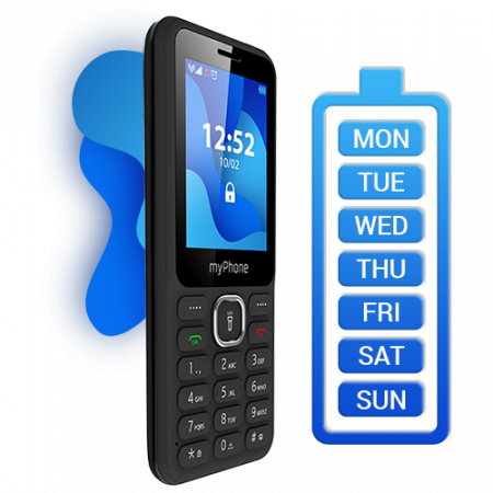 Telefon seniori meniu RO butoane mari ecran 2.4" camera foto radio FM difuzor lanterna functie SOS bluetooth myphone 6320 [4]